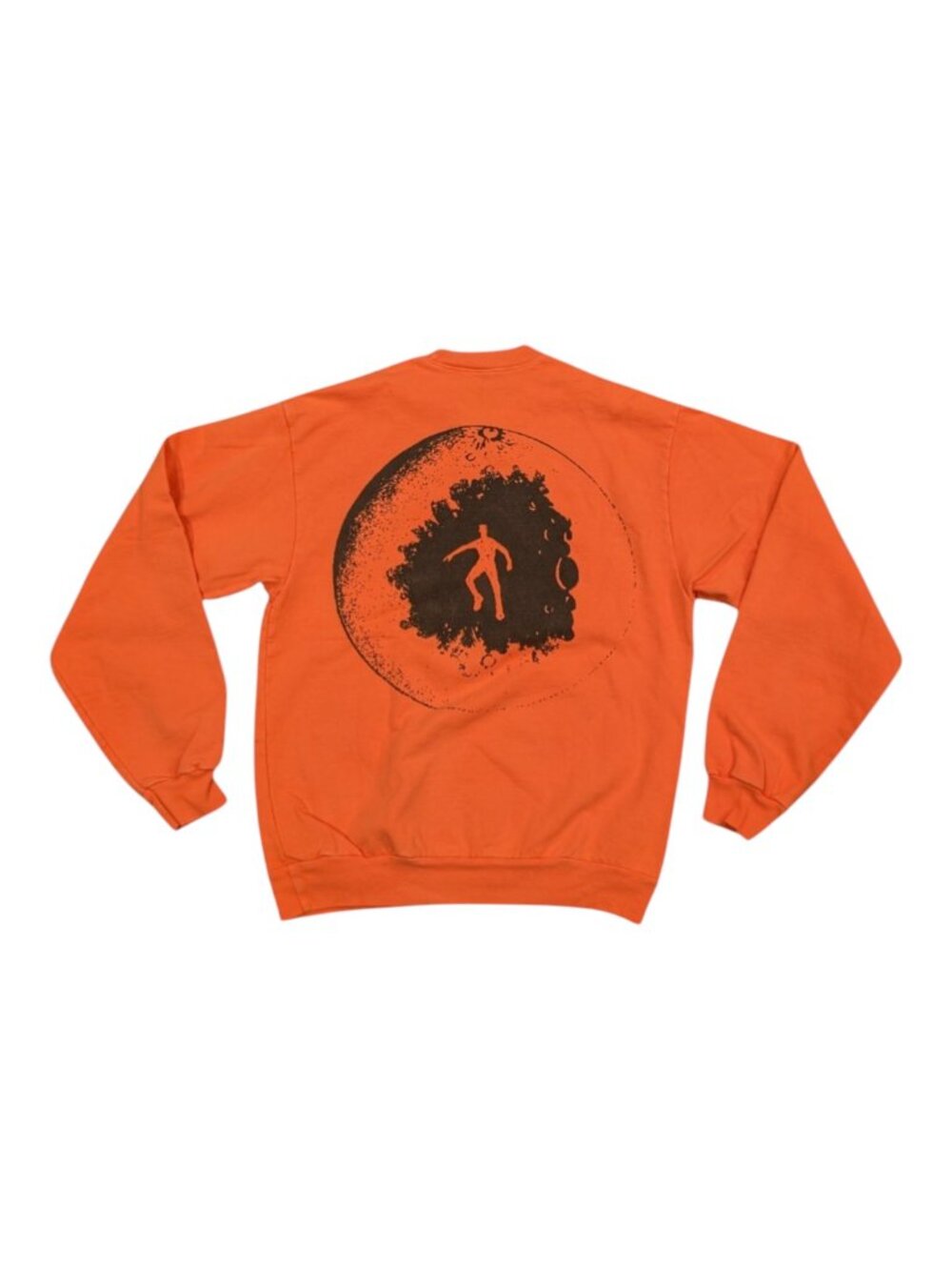 KID CUDI 2022 NASA To The Moon Official Concert Crewneck Sweatshirt Sz M Unisex